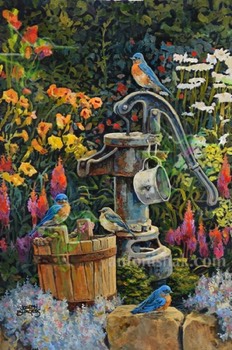  379 Bluebird Waterpump 